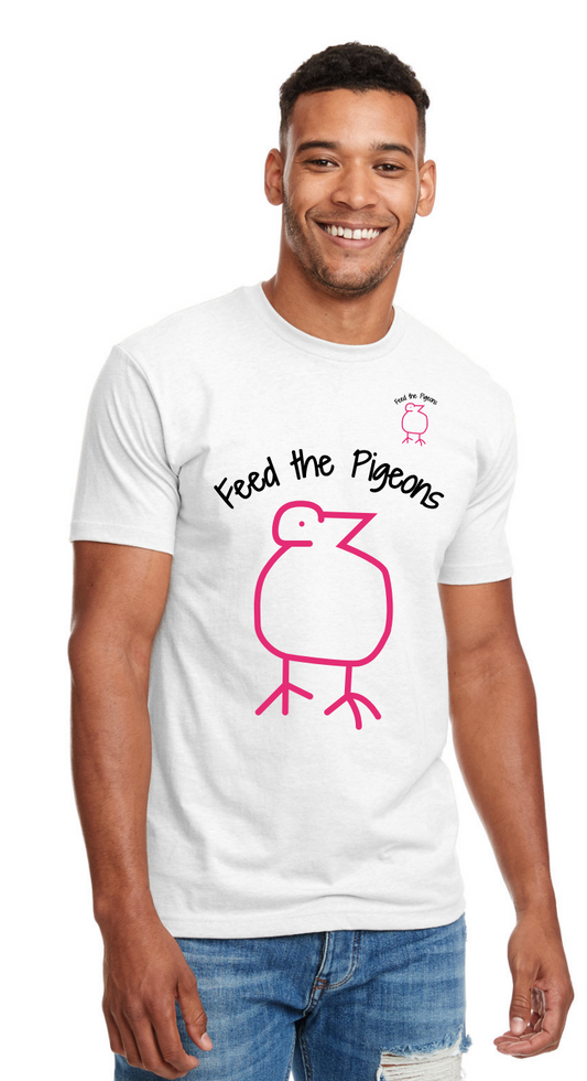 Feed The Pigeons Tee (Black or White)